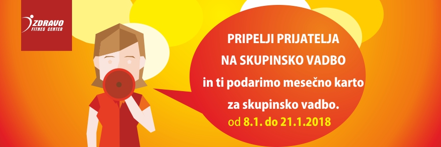 Fitnes Zdravo pripelji prijatelja m