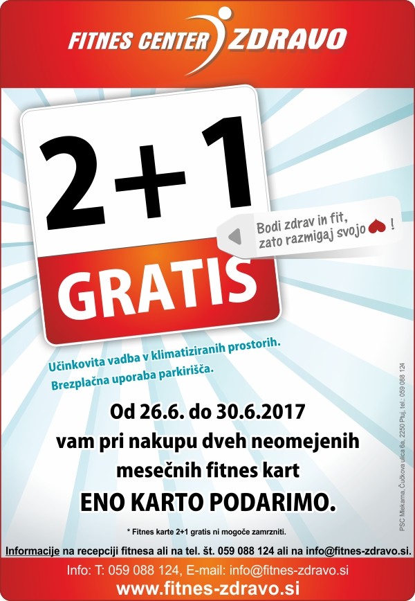 fitnes center zdravo 21 gratis2017